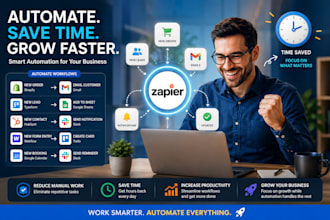 create custom zapier automations and fix zap errors