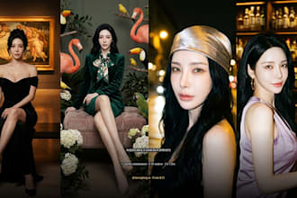 create custom ai editorial fashion portraits for your brand or moodboard