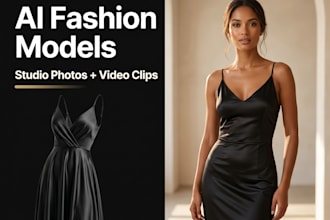 do ai product photography and videography with fashion models