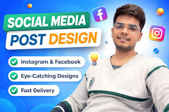 design creatives and regular posting