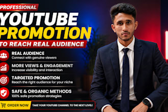 promote youtube videos to reach real audience