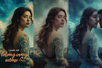 do a stunning romance book cover or an adult book cover