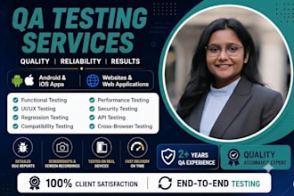 test and QA your website or app for bugs and usability