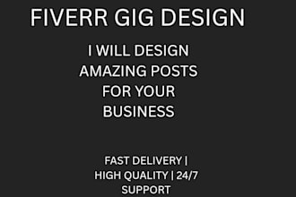 design social media posts,  and youtube thumbnails