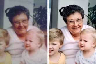 enhance upscale and increase photo resolution professionally