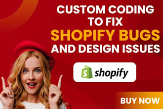 fix shopify bugs and errors fast
