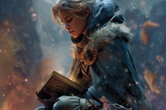 design fantasy book cover