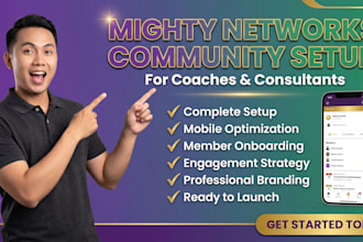 setup mighty networks community mighty networks design online course membership