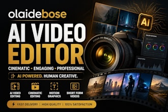 produce a cutting edge cinematic ai music video