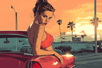 design comic book illustration, comic illustration