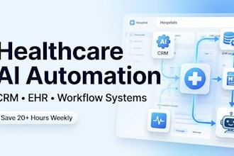 automate healthcare workflows with ai, CRM and ehr integration