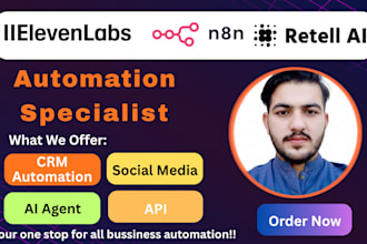 build n8n automation workflows and API integrations