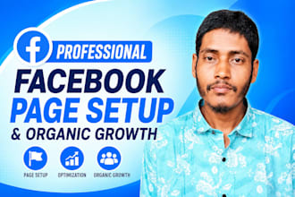 setup and optimize a professional facebook page