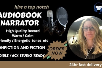 do christian ebook and children book audiobook narration, voice over recording