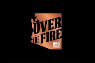 design industrial arizona based barbecue supply store logo