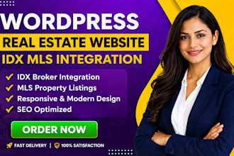 build wordpress real estate website with idx mls integration with idx broker