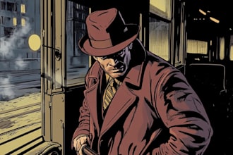 comic book illustration with comic book illustrator