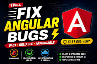 fix angular UI bugs and responsive issues