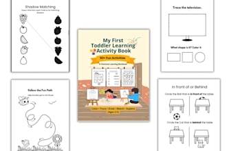 design preschool worksheets and printable activities