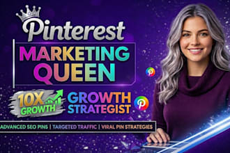manage, grow and boost marketing as pinterest best queen