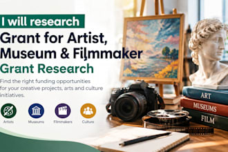 research grant for artist museum grant research film maker grant writing culture