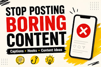 write engaging instagram captions and reel hooks