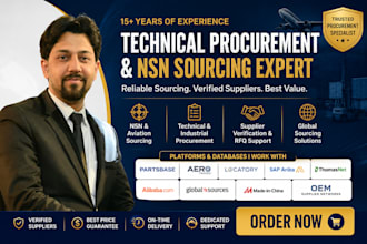 manage procurement and nsn sourcing services