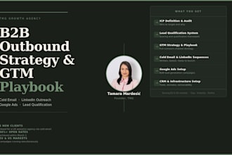 design your GTM strategy and outbound sales system