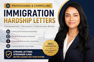write a powerful immigration hardship letter for uscis