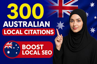 build australian local citations for google maps SEO
