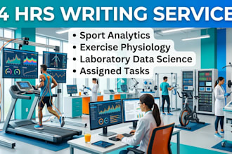 do sport analytics, assigned tasks, exercise physiology, laboratory data science