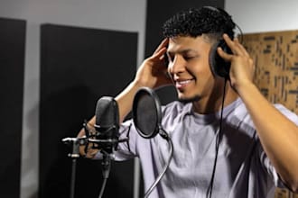 be your male country singer, country pop edm vocalist, lead or backing vocal