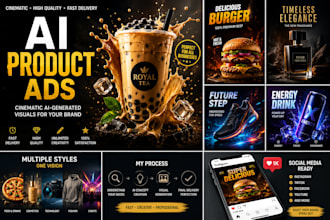 create product advertisement images