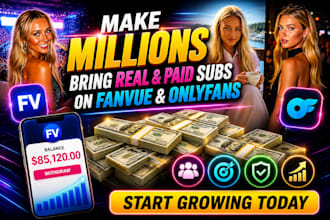 bring real paid subs fanvue promotion onlyfans promotion daily fanvue chatter