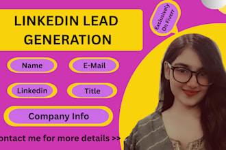 do linkedin b2b lead generation and targeted list building