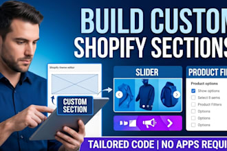 do shopify custom coding and shopify liquid development
