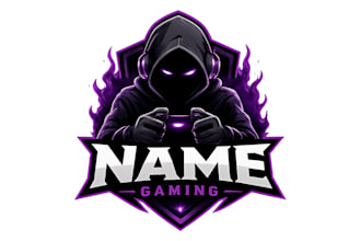 design modern gaming logo