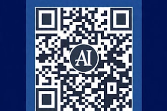 create ai qr code generator with logo for business menu
