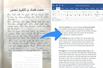 do fast ms word typing, PDF to word conversion, and data entry