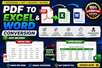 pdf to excel and word conversion