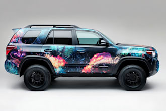 professional van wrap, vehicle wrap, car wrap design