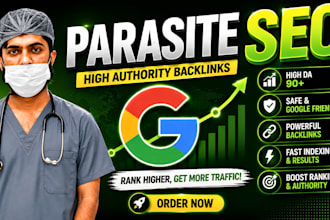 do parasite SEO on high authority sites for fast google ranking