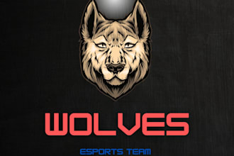 design gaming esports mascot logo for youtube channel