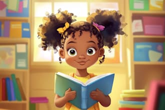 draw children book illustration and picture book illustrator
