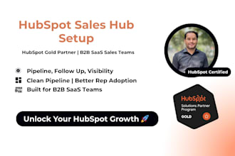 set up hubspot sales hub for your b2b saas sales team