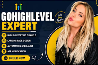 gohighlevel website design gohighlevel landing page go highlevel sales funnel