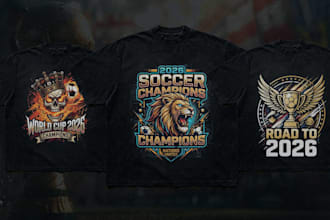 make world cup football merch design
