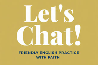 be your friendly english conversation practice partner
