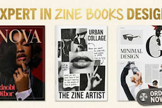 design professional magazine, zine, and editorial layouts