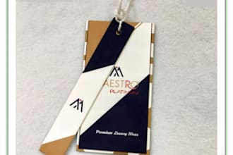 design premium tags and label for your fashion brand